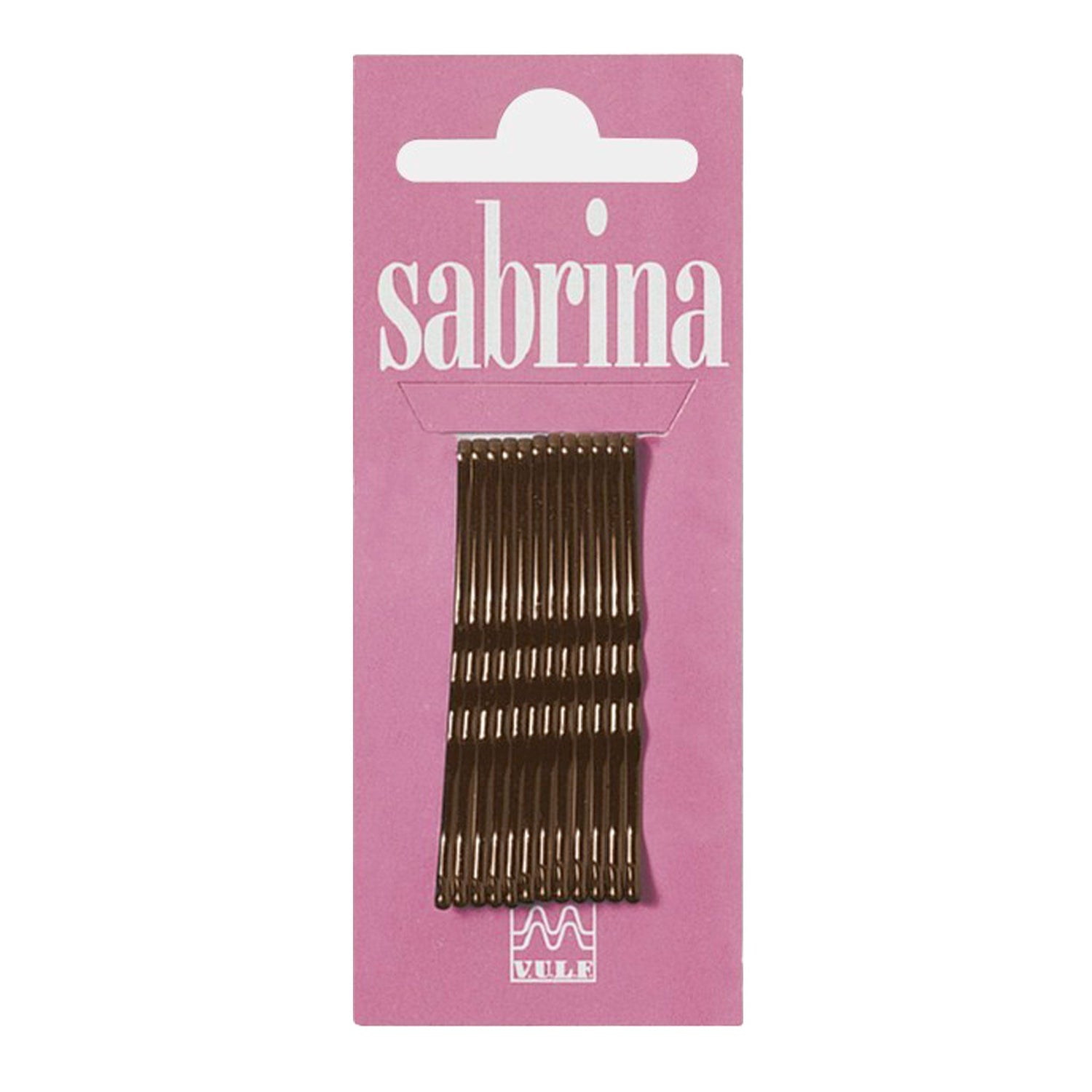 Molletta Sabrina corta castana display 12 pz