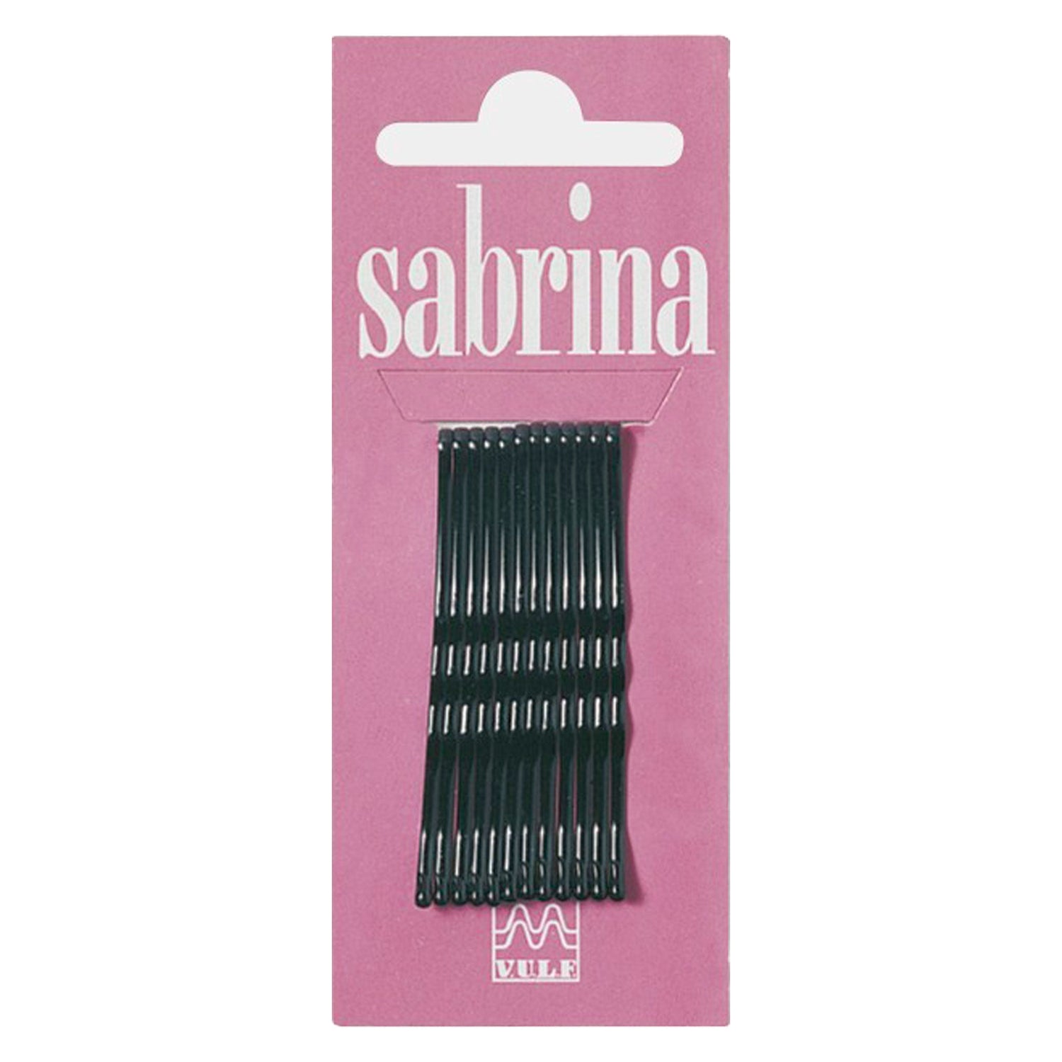 Molletta Sabrina corta nera display 12 pz