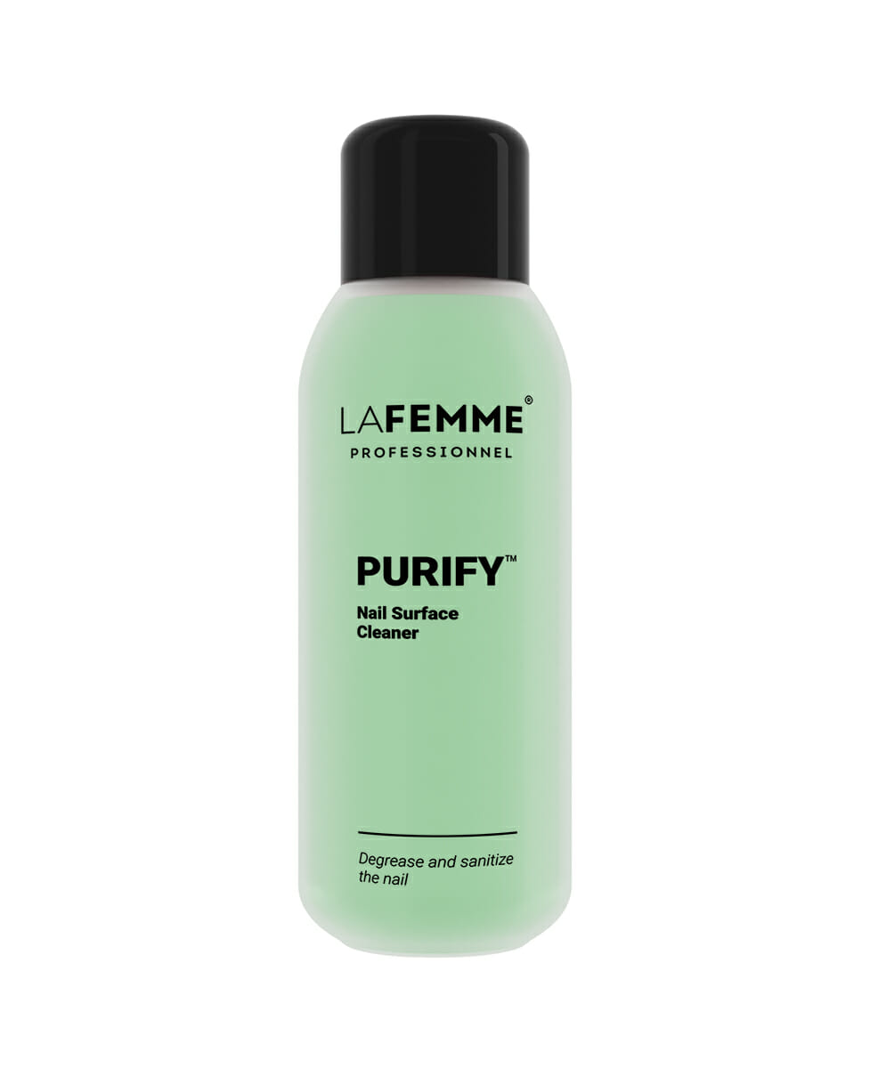 Sgrassatore sanitizzante per unghie Cleaner Purify La Femme 500 ml
