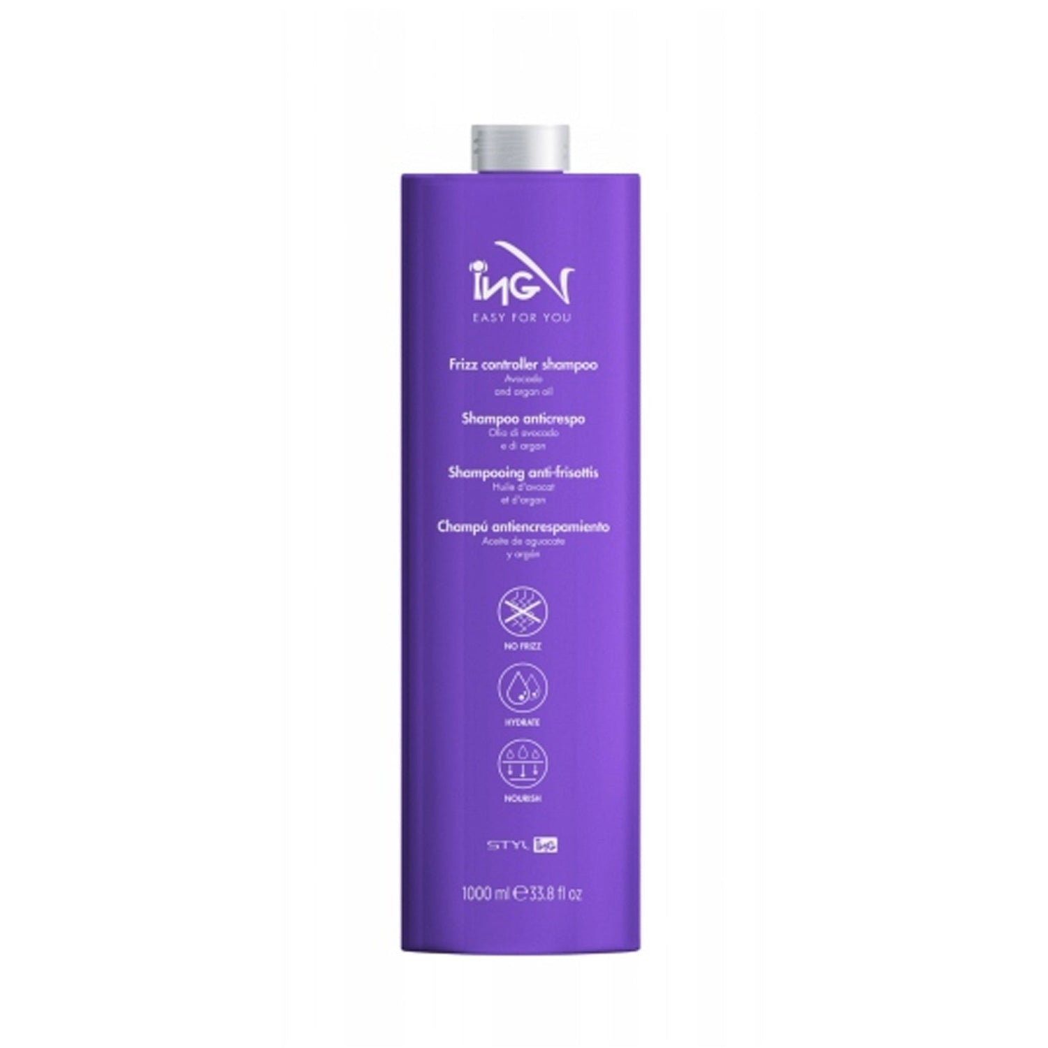 Shampoo Frizz Controller Anticrespo 1000 ml ING
