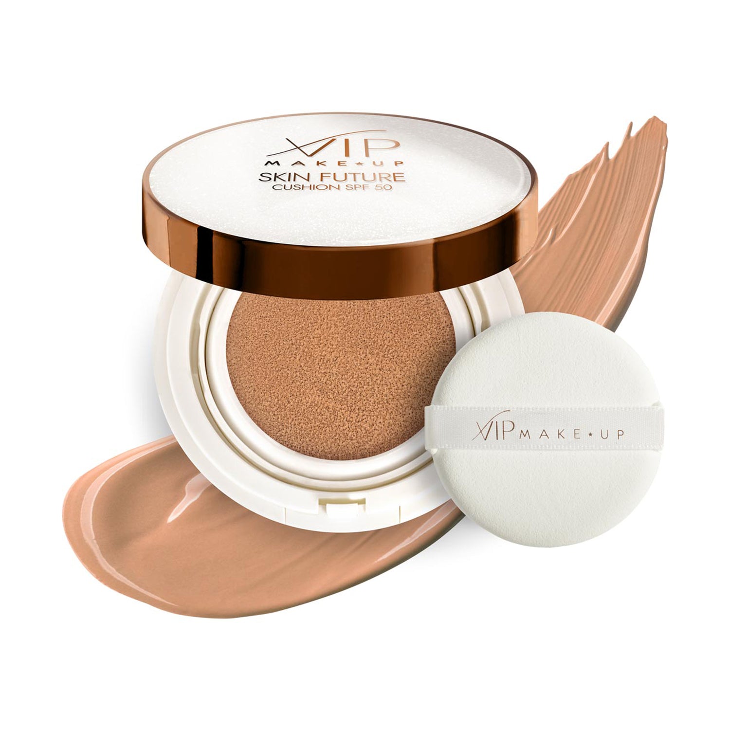 Fondotinta Ialur e peptidi Skin Future Cushion SPF50 Vip 300 Sand 11 gr