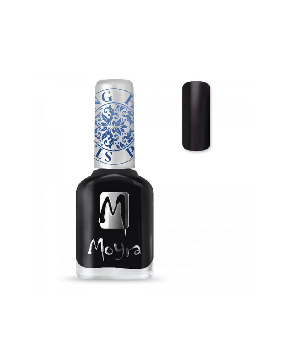 Smalto per Stamping Moyra Black SP06 12 ml