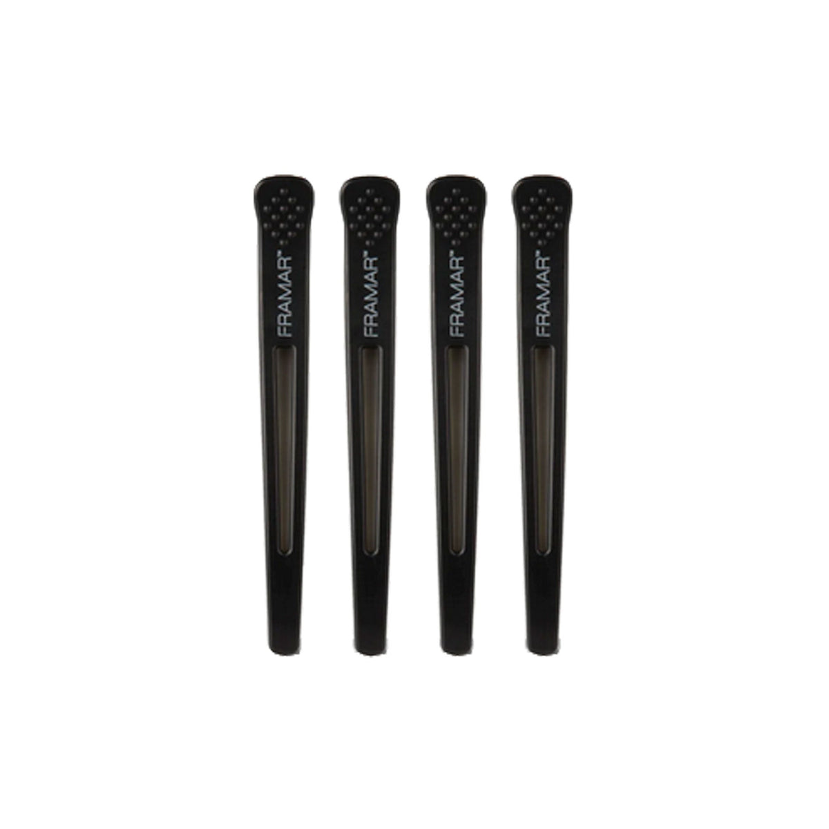 Fermacapelli Super Sectioners Nero 4 pezzi Framar
