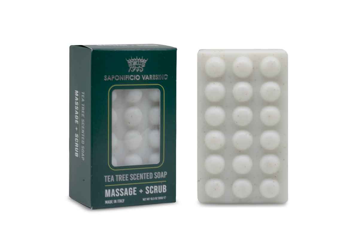 Saponetta Scrub Tea Tree Scented Sap. Varesino 300 gr
