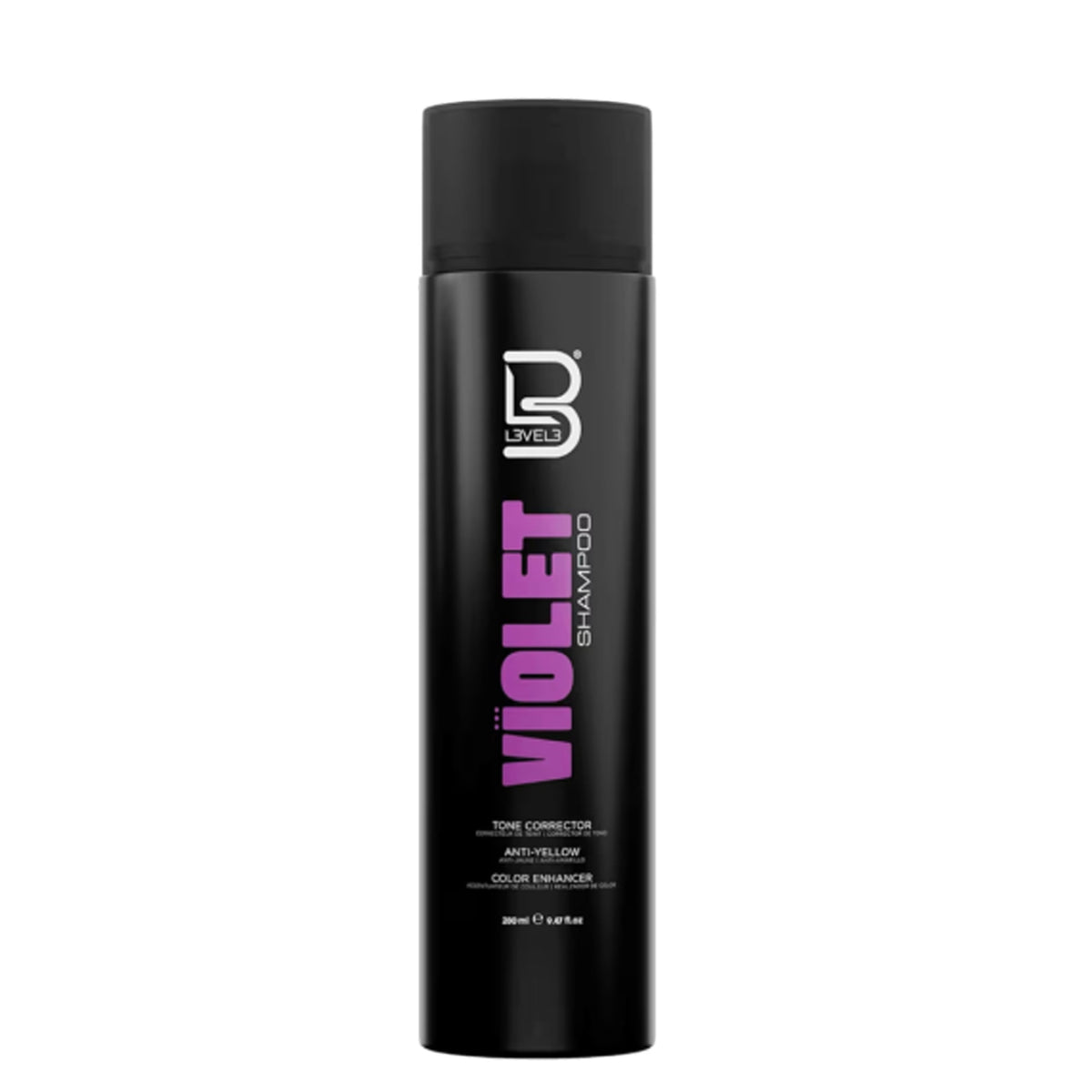 Shampoo Violet antigiallo L3VEL3 280 ml