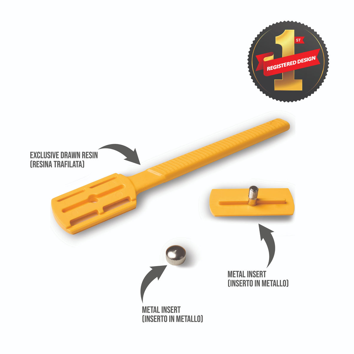 Rasoio Shavette Concept Yellow Butterscotch Razorine 21017