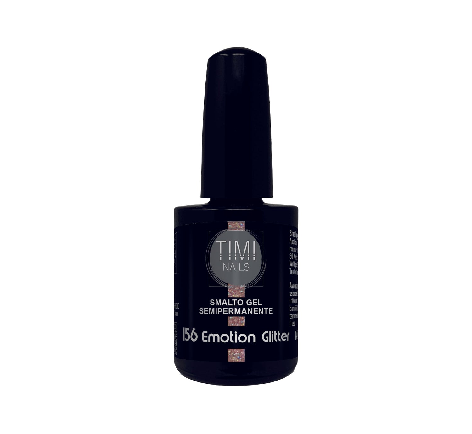 TN Smalto Gel Semipermanente nr. 156 Emotion Glitter 14 ml.
