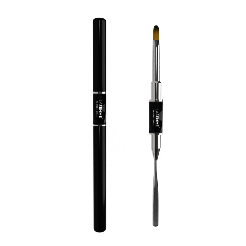 Pennello + Spatola per Applicazione Acrygel DualTool La Femme