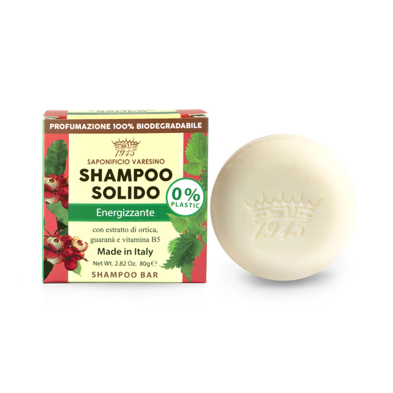 Shampoo Solido Energizzante Saponificio Varesino 80 gr