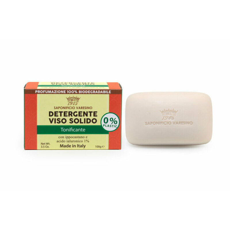 Detergente Viso Solido Tonificante Saponificio Varesino 100 gr
